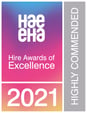 HAE EHA Hire Awards 2021 Logo