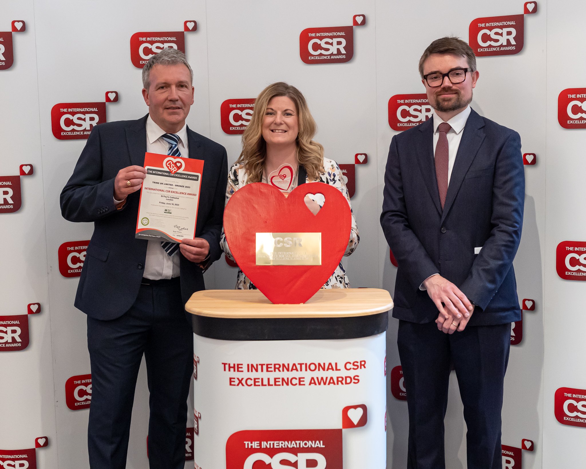 We are honoured by the International CSR Excellence Awards