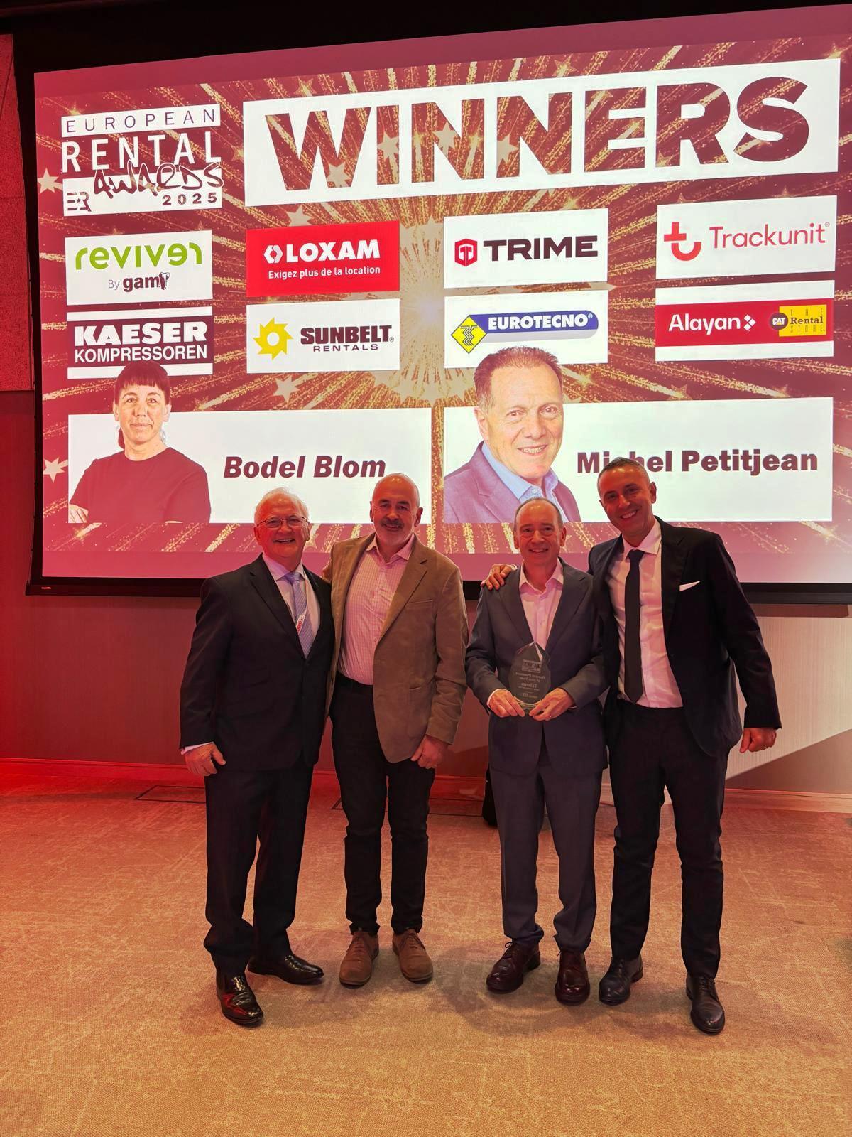 Our fuel-saving and low-emission power generator is awarded the top prize at the 2025 European Rental Awards