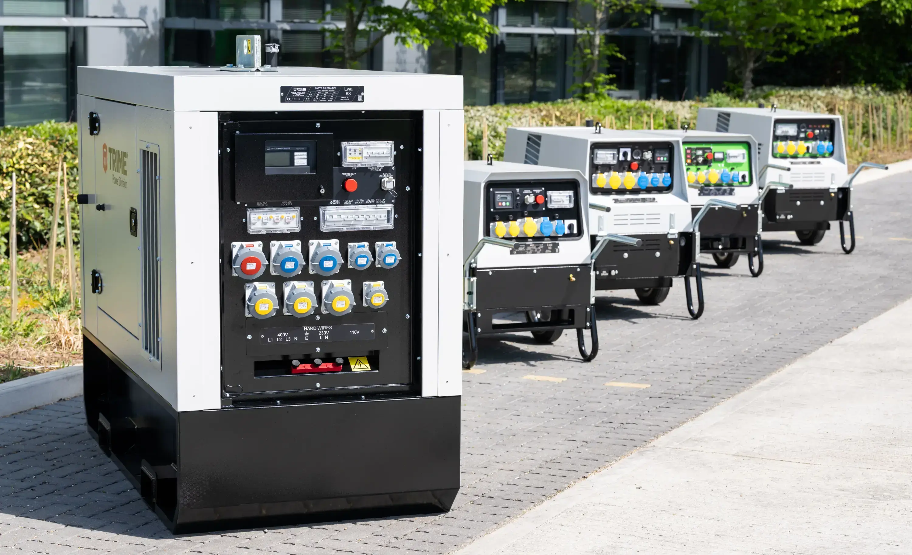 PG Site Services generate power with Trime Generators